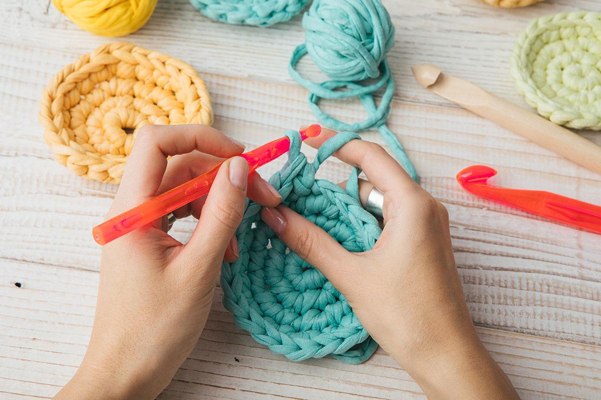 individual crocheting